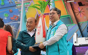 黃世杰競總成立 蘇貞昌、鄭文燦現身力挺