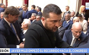 從歐洲吵到南美洲! 阿根廷總統就職典禮 澤連斯基與匈牙利總理大吵 