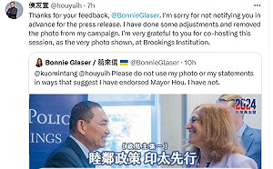 侯友宜撤葛來儀合照回馬再蹭一次 網譙：噁心！