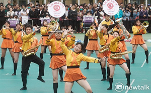  現場直擊》北一女120週年校慶！京都橘高校吹奏部與北一女樂儀隊合體演出 觀眾大呼過癮