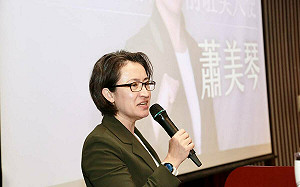 幕後／蕭美琴赴政大座談 與會學生評：比柯文哲精彩、對賴蕭配很加分