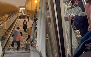 (影)北京地鐵行駛中列車末兩節車廂突｢脫節｣中國官方：30餘人受傷