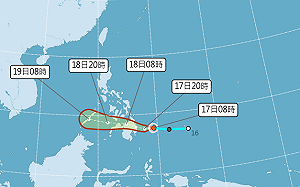 入冬仍有颱風？！第17號颱鯉魚生成 對台無直接影響