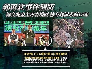 台南郭再欽事件翻版？！黃國昌揭鄭文燦金主毒害桃園