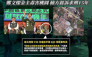 控金主「毒害桃園」海撈上億　鄭文燦回擊「公然說謊的是黃國昌」