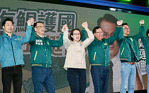 ｢有實力才不被欺負｣蕭美琴桃園輔選鄭運鵬、黃世杰：挺會做事的人