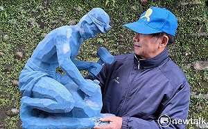 幕後》肯定賴清德將老家作為紀念館 深坑雕刻家願捐作品為礦工後代發聲