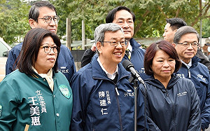 海虎潛艦3位官兵昨落海失聯 陳建仁：繼續搜救中盼有好結果