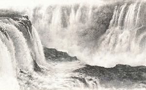 袁之靜「靜觀自在」水墨創作展  展現畫中有詩、詩中有畫意境 