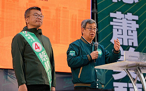 蔡其昌甲安埔造勢陳建仁助講 破五千人爆場力挺