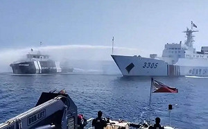 南韓譴責中艦水砲威脅南海安全 中批：非當事人謹言慎行 不會任菲律賓胡來