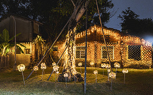 高雄眷村點燈迎新春    中央加碼補助修繕加速活化  