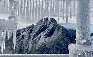 平安夜全台急凍 鄭明典分享玉山版冰雪奇緣網驚豔