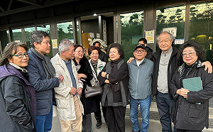 監察院長陳菊、總統府秘書長林佳龍  送同志好友陳文輝最後一程