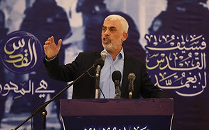 不懼以軍獵殺! 哈瑪斯領袖辛瓦爾公開演說 : 永遠不會向以色列屈服