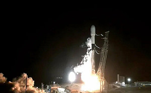 晚了4年! 德國2偵察衛星升空 馬斯克直播SpaceX發射過程