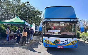 溪頭、杉林溪連假湧車潮！中繼站免費接駁車元旦登場避塞車