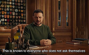 俄烏總統新年演說 澤連斯基預告將發洩怒火 普丁收斂未提戰事 演說力道弱