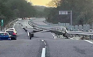 能登強震後鐵路停駛、機場跑道受損停飛！台旅客：大家都驚慌失措