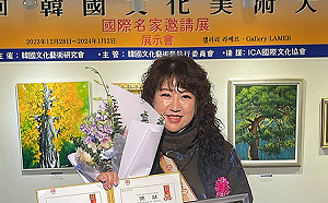 越南餐廳辦畫展 黃琯予大方請客免費吃河粉