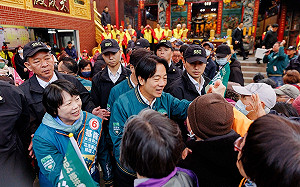 拚守台灣頭！賴清德赴基隆催票  趕場力挺鄭文婷