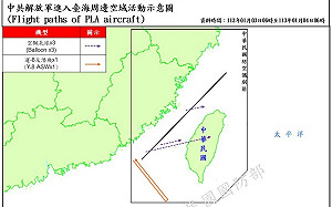 接連2天！中國空飄氣球在台灣山區「消失」 國防部：1機3氣球越中線