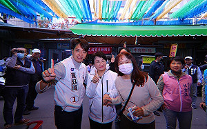 「最強母雞」固守台中！盧秀燕：搶救好人才、好政見 優質傳承羅廷瑋