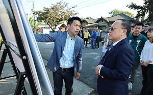 重塑左營眷村多元共融風貌 李柏毅推動示範型長照中心 