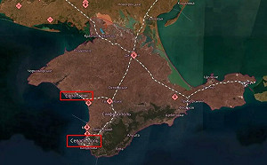 (影) 克里米亞史上最大規模攻擊！烏軍又轟塞凡堡多處爆炸 俄軍一Su-34毀了