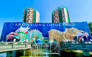 營造最佳美學效果 蓮池潭龍虎塔全新工裝驚艷亮相