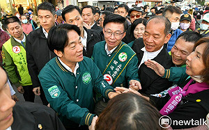 賴清德「雙拼」力挺郭國文 籲民眾勿受骯髒抹黑戰影響