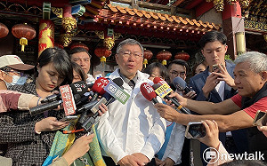 林飛帆反重啟服貿批背離太陽花價值？柯文哲酸：那林9萬符合嗎？ 