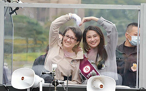 全國車掃 蕭美琴從汐止出發：賴品妤是年輕人的代言人  