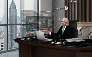 (影)全球首款！LG搭AI熱潮推出無線透明電視