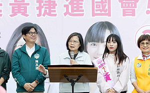 南下搶救黃捷 蔡英文：選票選擇民主自由的路