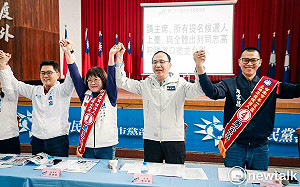 台南行動勝利中常會  朱立倫：民進黨治國沒半步選舉全奧步