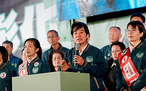 海風吹來！賴清德鹿港造勢飄髮催票 燒聲挺4女力拚立委