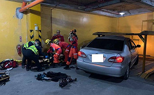 台中二寶媽停車慘被機械車位夾死！都發局勒令停止使用開罰15000