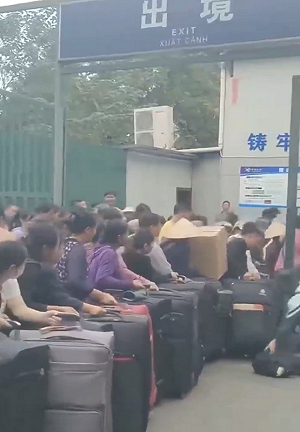 (影) 中國經濟慘！外銷7年來首下滑 廣西人淪落越南打工 廣東人睡街頭