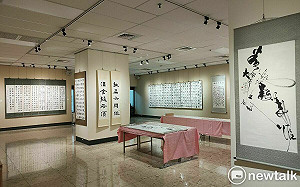 「學而書會」聯展歸仁文化中心登場 「心手雙暢」呈現心手合一之境