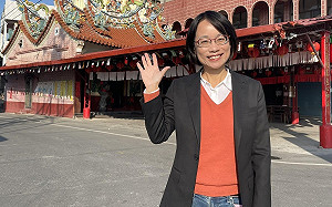 對手樁腳在投票所周邊群聚拉票！吳音寧：已蒐證檢舉