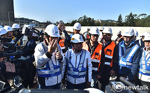 選完即上工視察市政 侯友宜：加倍奉還全力以赴