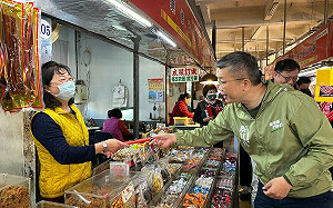 蔡其昌連續謝票5天 感謝鄉親讓他在海嘯中留下