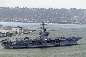 西太有事？美「重兵」部署 第3艘航艦羅斯福號悄悄調往西太平洋