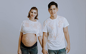 佳娜生下「長腿大眼美女」！祖雄甜曬一家三口照：眼淚用噴的