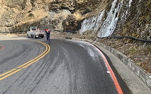 低溫持續路面恐結冰！台14甲翠峰至大禹嶺  下午5點後預警性封閉