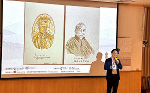 鍾肇政百歲冥誕 蘇俊賓獻插畫致敬