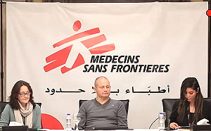 無國界醫生組織開羅記者會  加薩百日見證