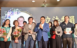 出席陳歐珀卸任茶會！林佳龍憶蔣渭水、陳定南　細數宜蘭交通建設