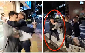 超哥貼身助理趁亂偷踹Toyz還辯不記得! 聲稱是｢上前勸架保護老闆｣